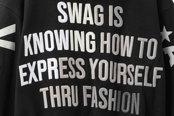 Vintage Amour "Express Yourself" Hoodie (BLK)