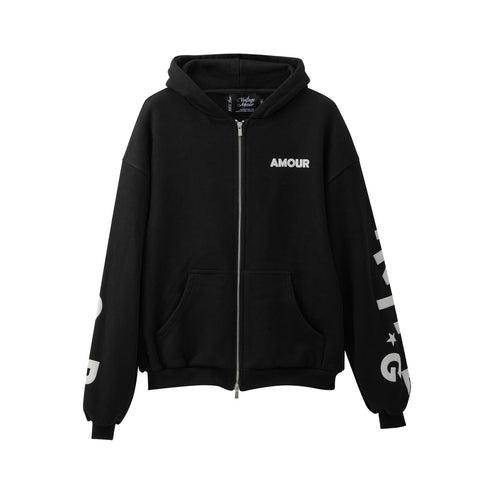 Vintage Amour "Express Yourself" Hoodie (BLK)